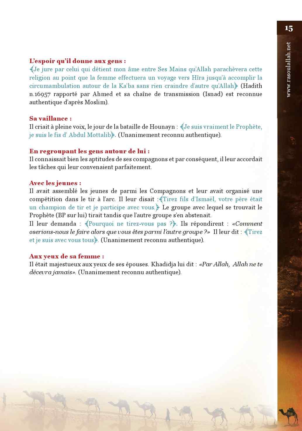 Pourquoi_Etudier_La_Biographie_du_Prophete_Rasoulalah.pdf, 18-Sayfa 