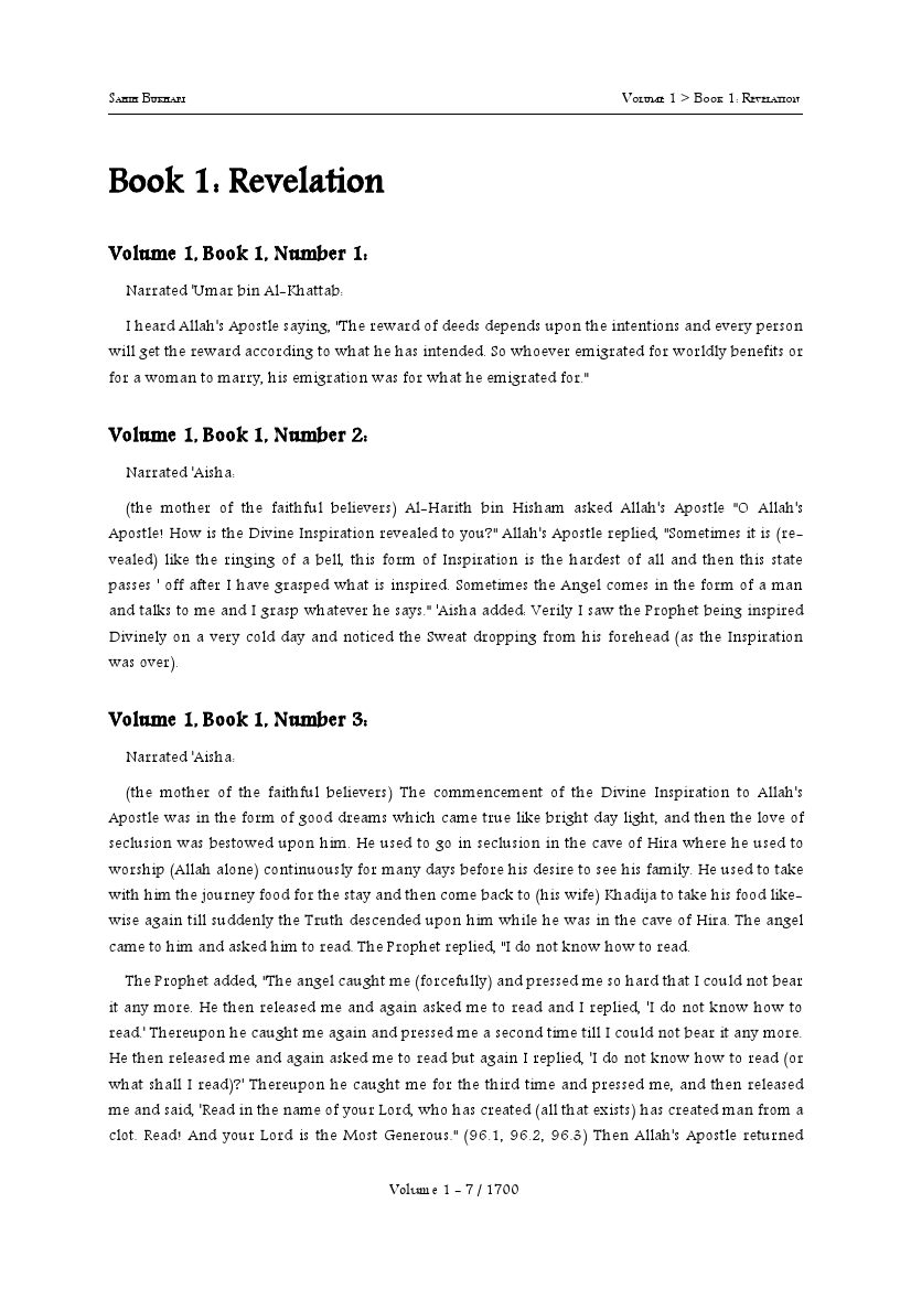 Sahih al-Bukhari-70510.pdf, 1700- pages 