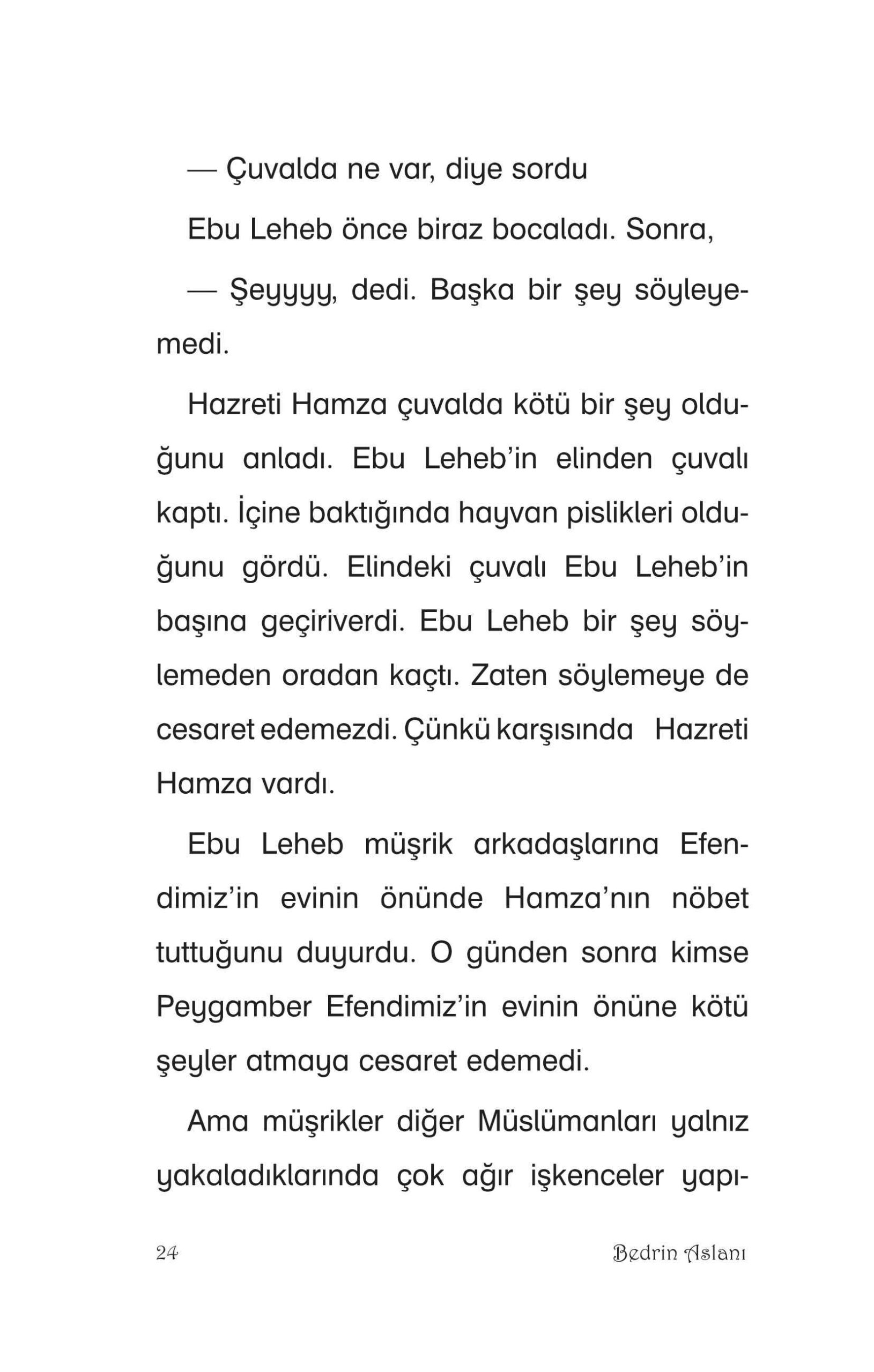 Sevgili Peygamberimizin Arkadaslari-08 - Enis Yuce - Bedrin Arslani Hazreti Hamza - IsikYayinlari.pdf, 59-Sayfa 