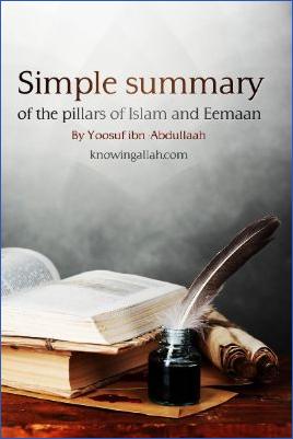 Simple Summary of the Pillars Islam and Eemaan - 2.35 - 91