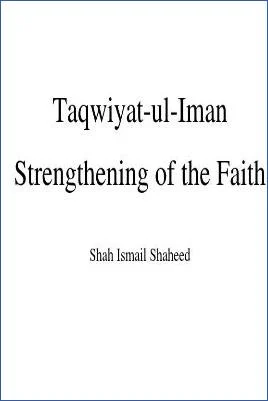 Strengthening of the Faith - 0.47 - 79