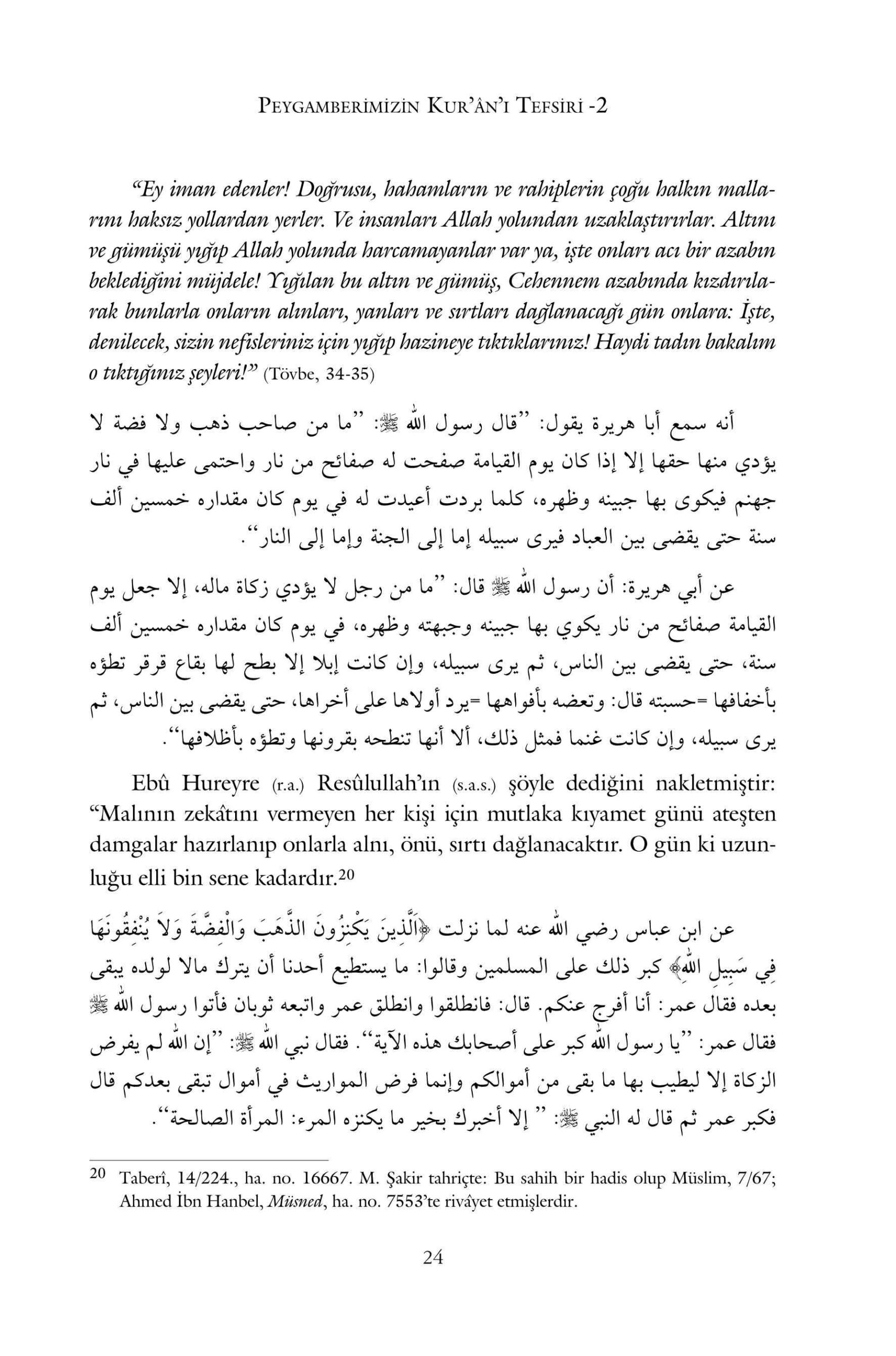 Suat Yildirim - Peygamberimizin Kurani Tefsiri - 2 - IsikAkademiY.pdf, 481-Sayfa 
