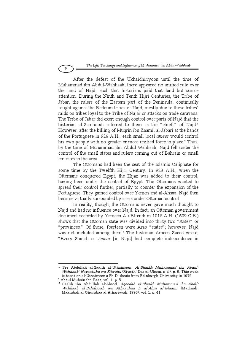 The Life  Teachings and Influence of Muhammad ibn Abdul-Wahhaab-54190.pdf, 396- pages 