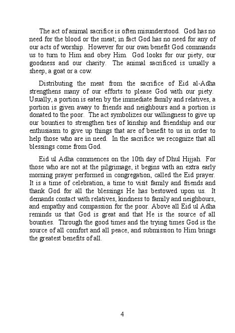What is Eid ul Adha-427823.pdf, 4- pages 