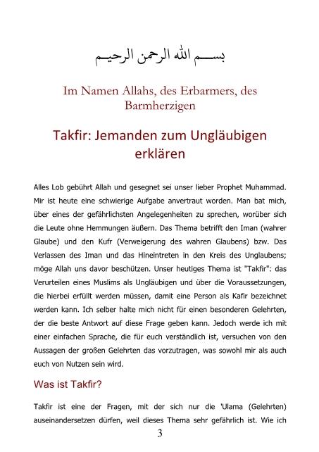 ألماني - التكفير - Takfir Jemanden zum Ungläubigen erklären.pdf, 19-Sayfa 