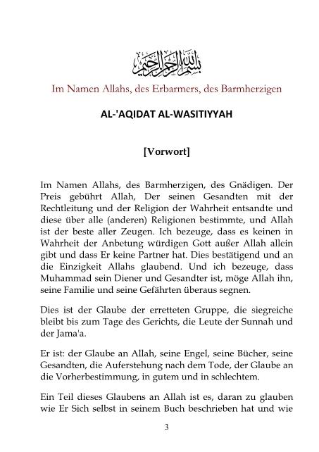 ألماني - العقيدة الواسطية - Al-Aqida Al-Wasitiyyah.pdf, 51-Sayfa 