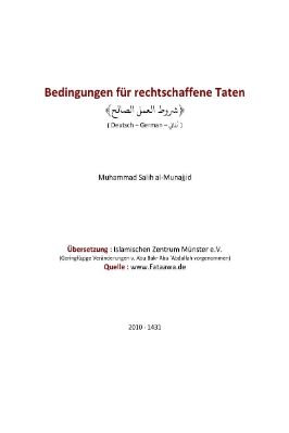 ألماني - شروط العمل الصالح - Bedingungen für rechtschaffene Taten.pdf - 0.19 - 4