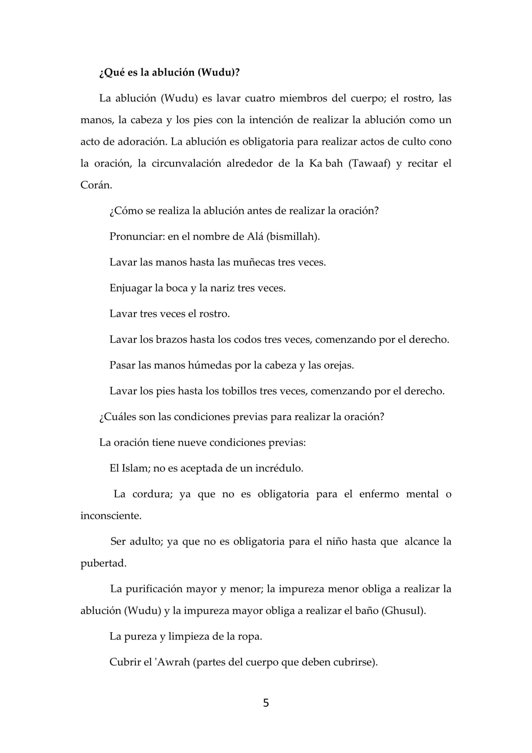 إسباني - أركان الإسلام - Los Pilares del Islam.pdf, 7-Sayfa 