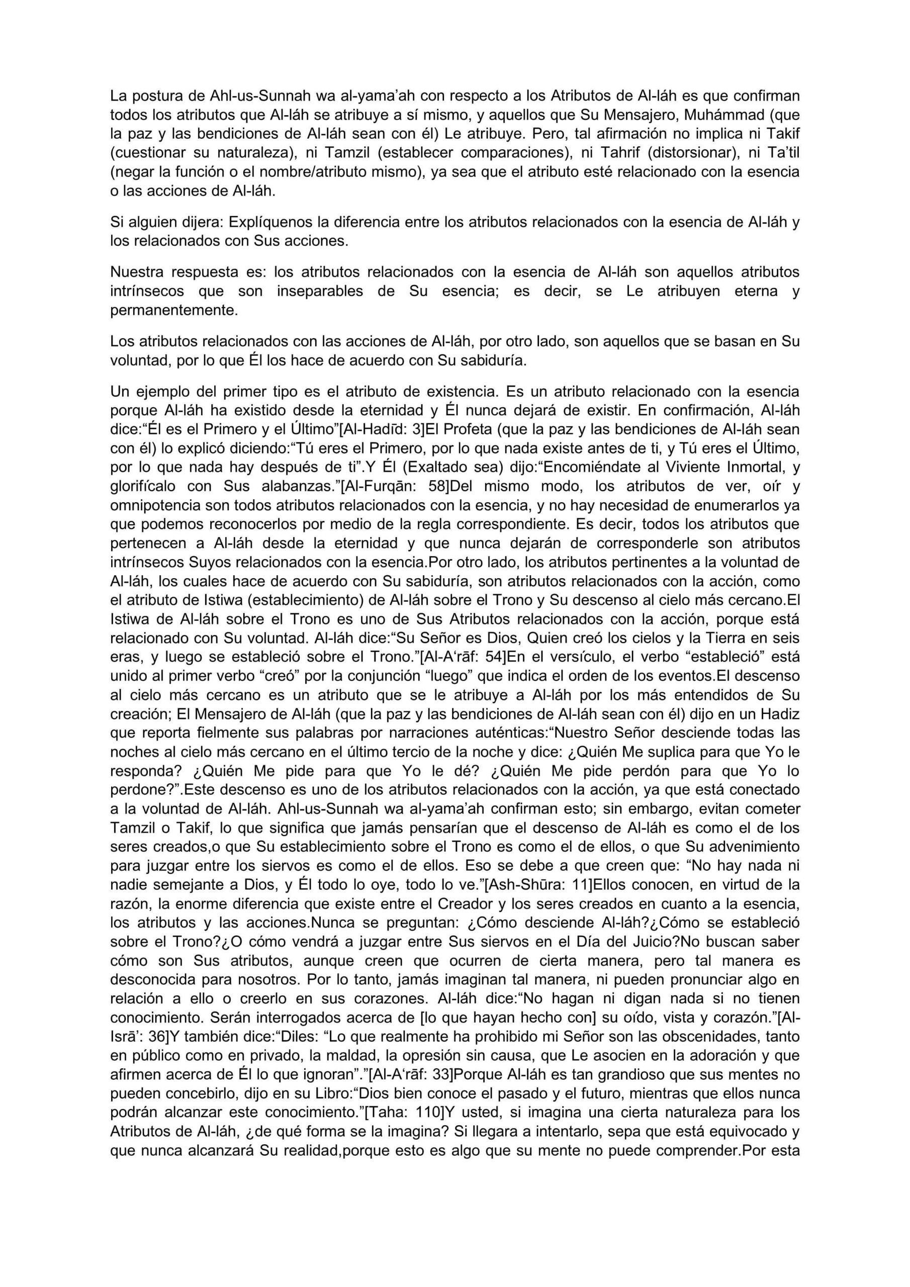 إسباني - أسماء الله وصفاته - Los nombres y los atributos de Al-láh.pdf, 21-Sayfa 