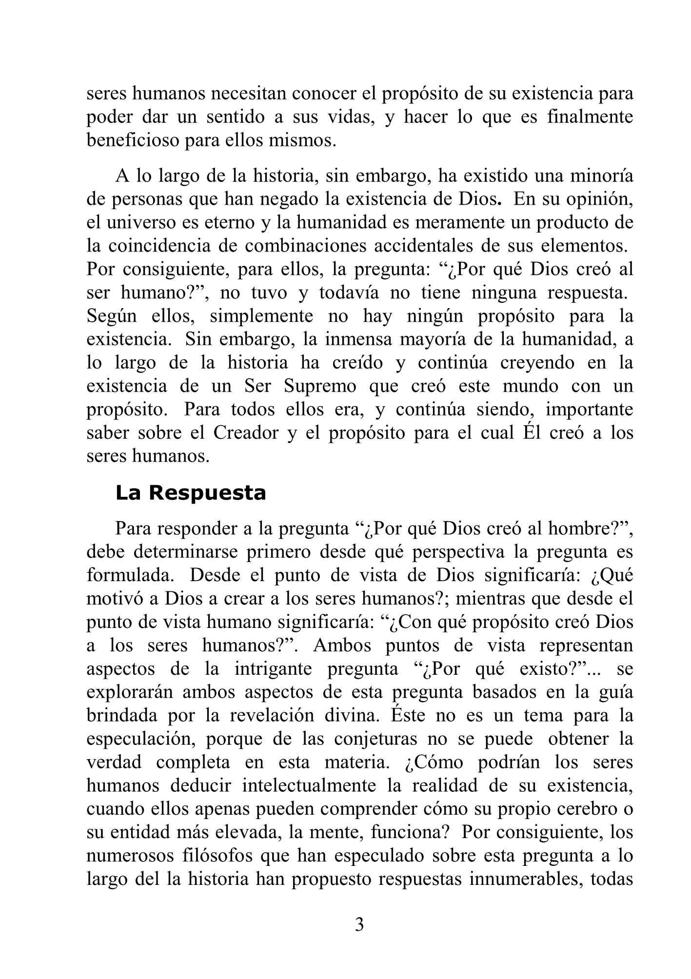 إسباني - الغرض من الخلق - El Propósito de la Creación.pdf, 9-Sayfa 