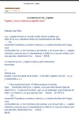 إسباني - حقيقة الإيمان بالملائكة - La creencia en los لngeles.pdf - 0.04 - 3