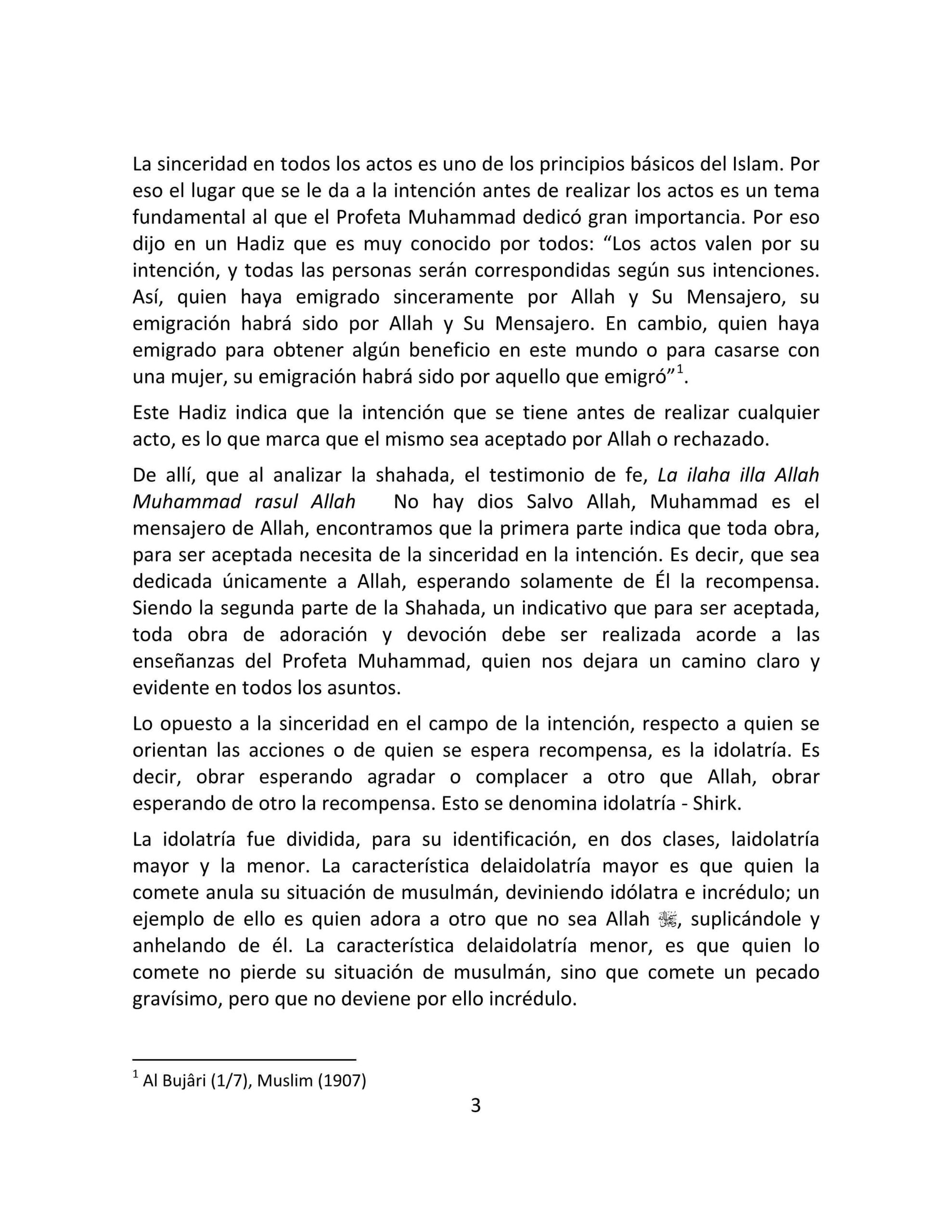 إسباني  خطورة الشرك الأصغر  El peligro de la idolatría menor (Shirk Asgar).pdf, 6-Sayfa 