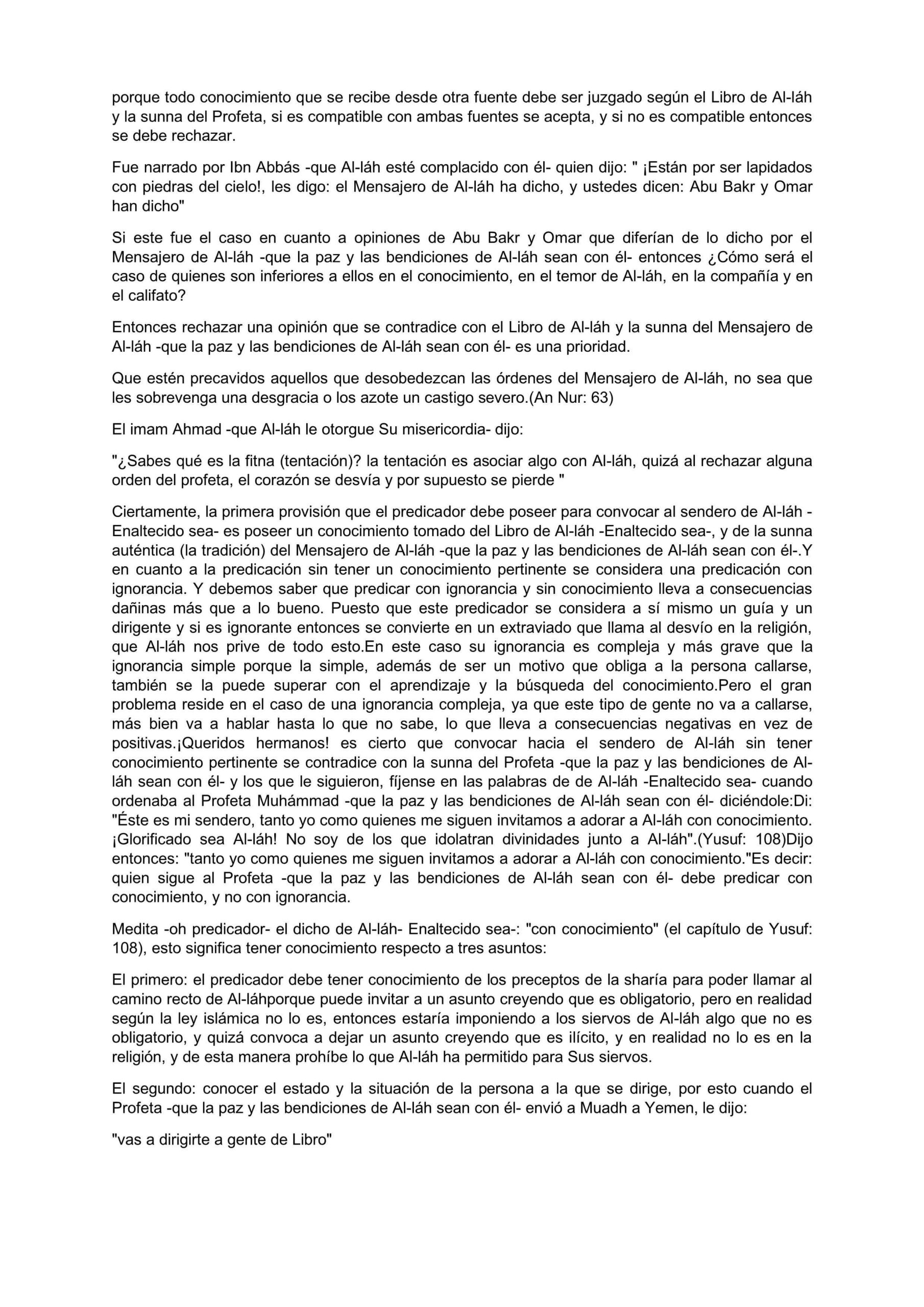 إسباني  زاد الداعية إلى الله  La provisión del predicador.pdf, 15-Sayfa 