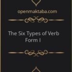Lesson Sixteen: The Six Types of Verb Form I - 0.18 - 10