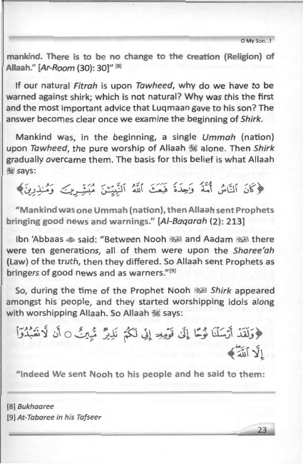 347OMySonTheAdviceOfLuqmaan.pdf, 109- pages 