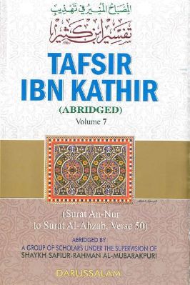 TAFSIR KATHIR (ABRIDGED) VOLUME 7 - 8.93 - 717