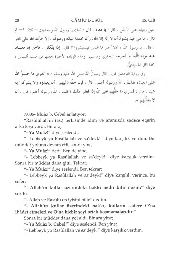 Camiu'l-Usul-İbnu'l-Esir-15.Cilt.pdf, 708-Sayfa 
