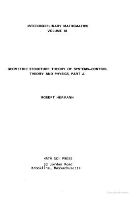 GEOMETRIC STRUCTURE THEORY OF SYSTEMS—CONTROL THEORY AND PHYSICS
