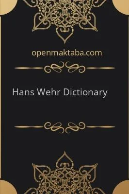 HANS WEHR - A DICTIONARY OF MODERN WRITIEN ARABIC - 40.4 - 1130