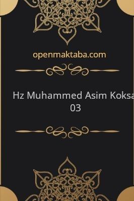 Hz-Muhammed-Asım-Köksal-03.Cilt.pdf - 3.1 - 888