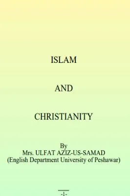 ISLAM AND CHRISTIANITY